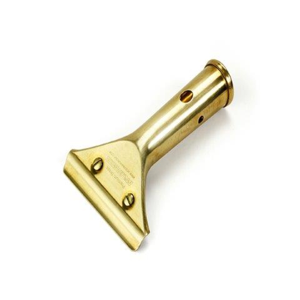 SQUEEGEE HANDLE BRASS MOERMAN KLEANKING