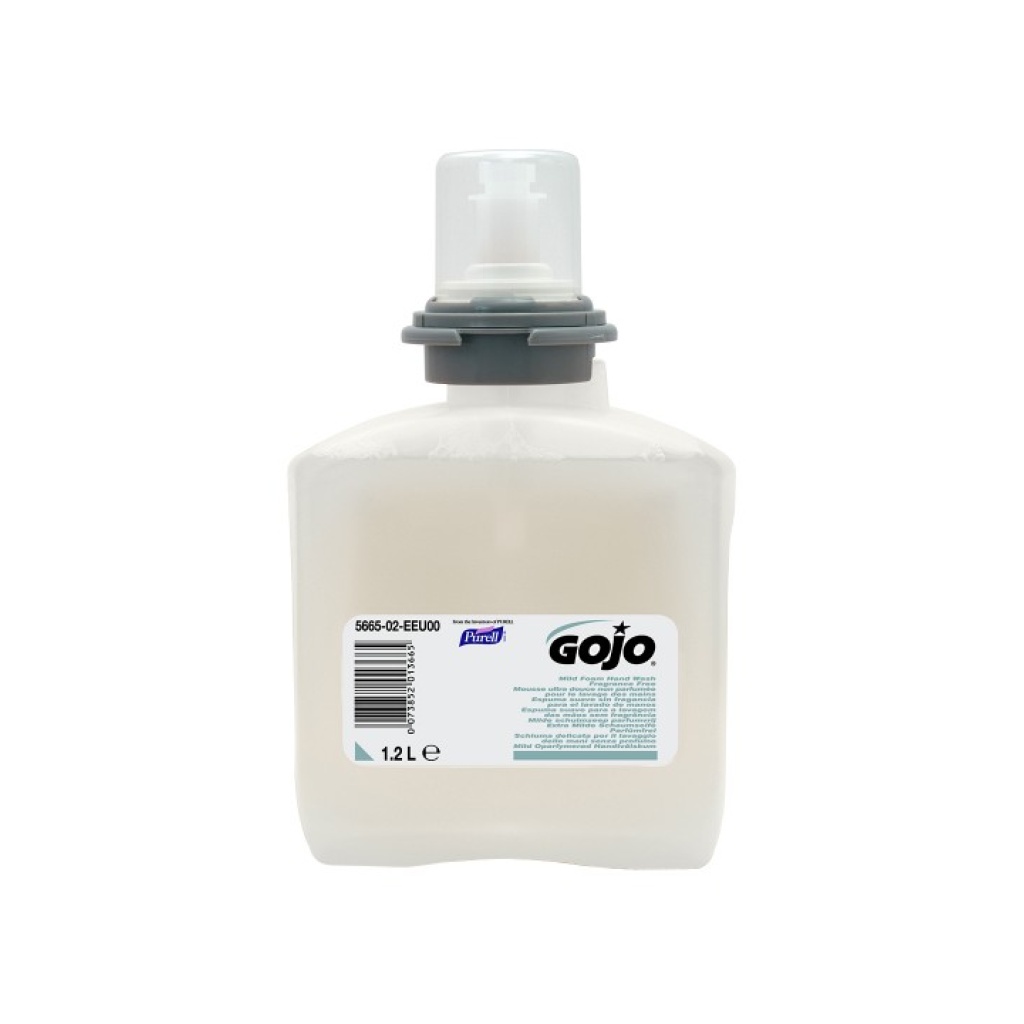 thumbnail image 2 of GOJO 5165-04 Green Certified Foam Hand Cleaner - 1250 ML Cartridge For FMX-12 Dispenser 2 of 6