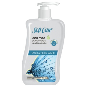 SOFT CARE ALOE VERA HAND & BODY WASH 500ML
